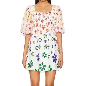 Jen’s Pirate Booty Dazed Mini Dress in Rainbow